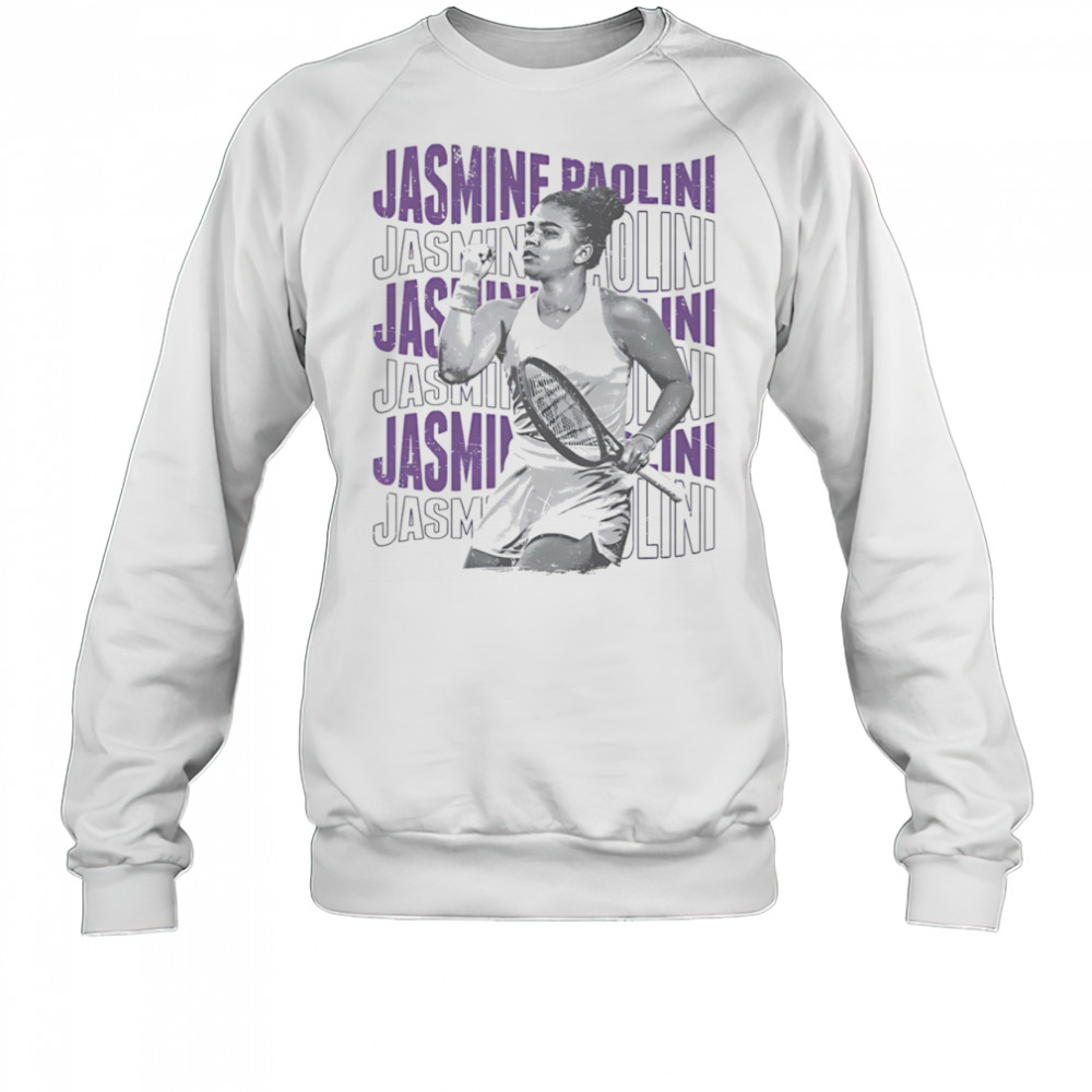 Jasmine Paolini Psychedelic Name vintage shirt Sweatshirt