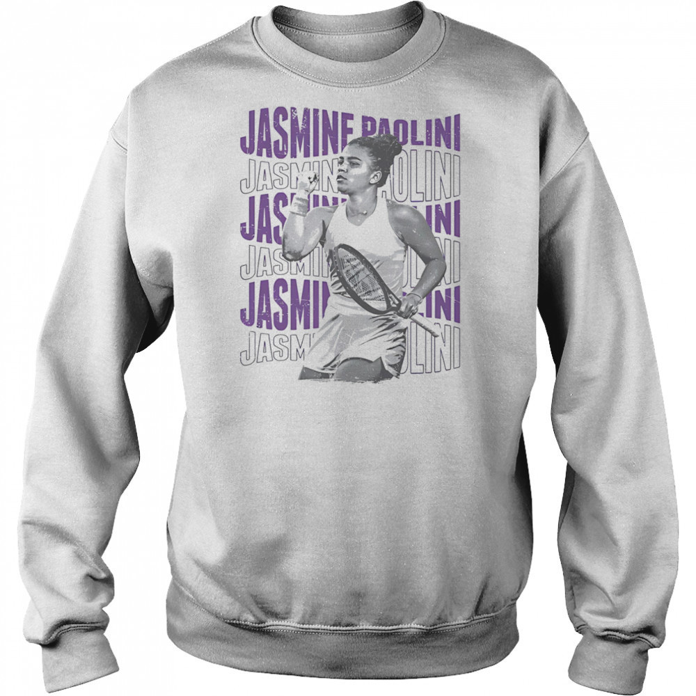 Jasmine Paolini Psychedelic Name vintage shirt Hoodie
