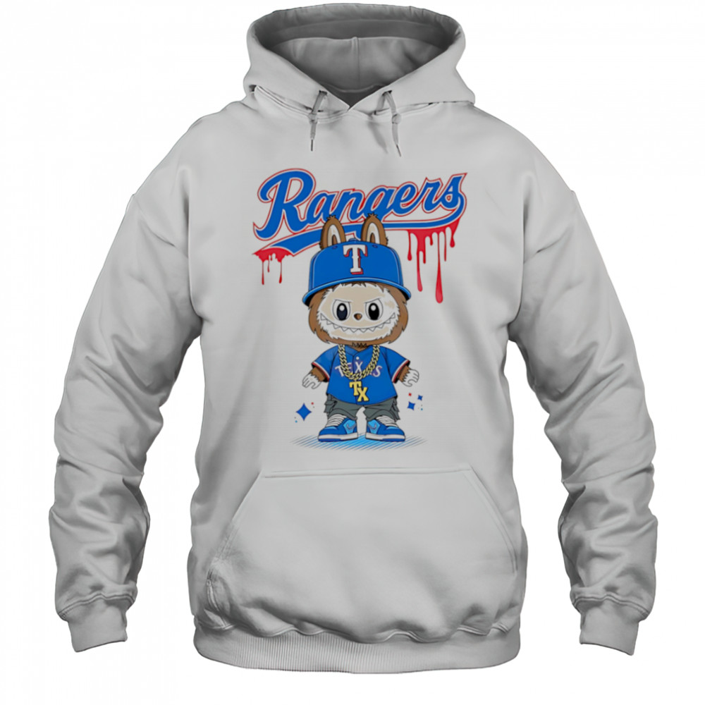 Labubu Texas Rangers Globe shirt Hoodie