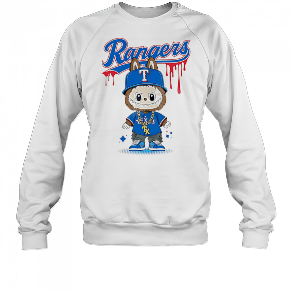 Labubu Texas Rangers Globe shirt Sweatshirt