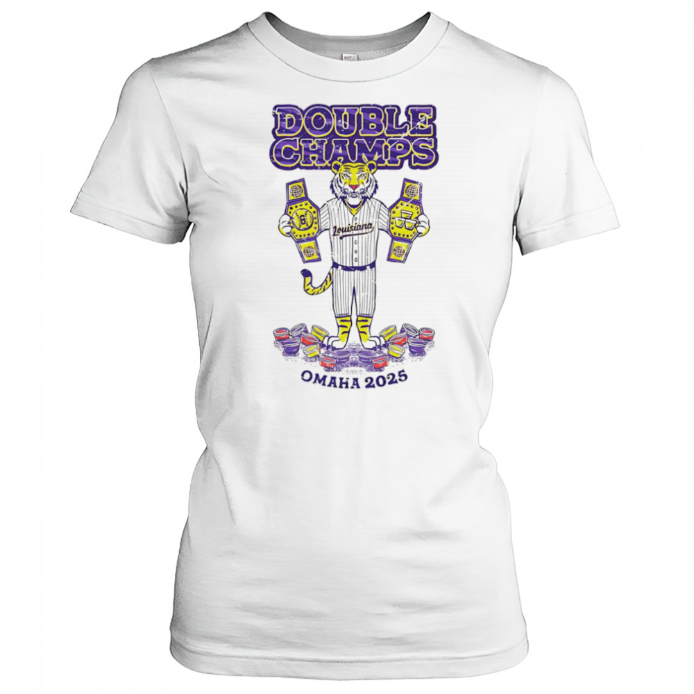 Louisiana Double Champs Omaha 2025 shirt Women's T-shirt