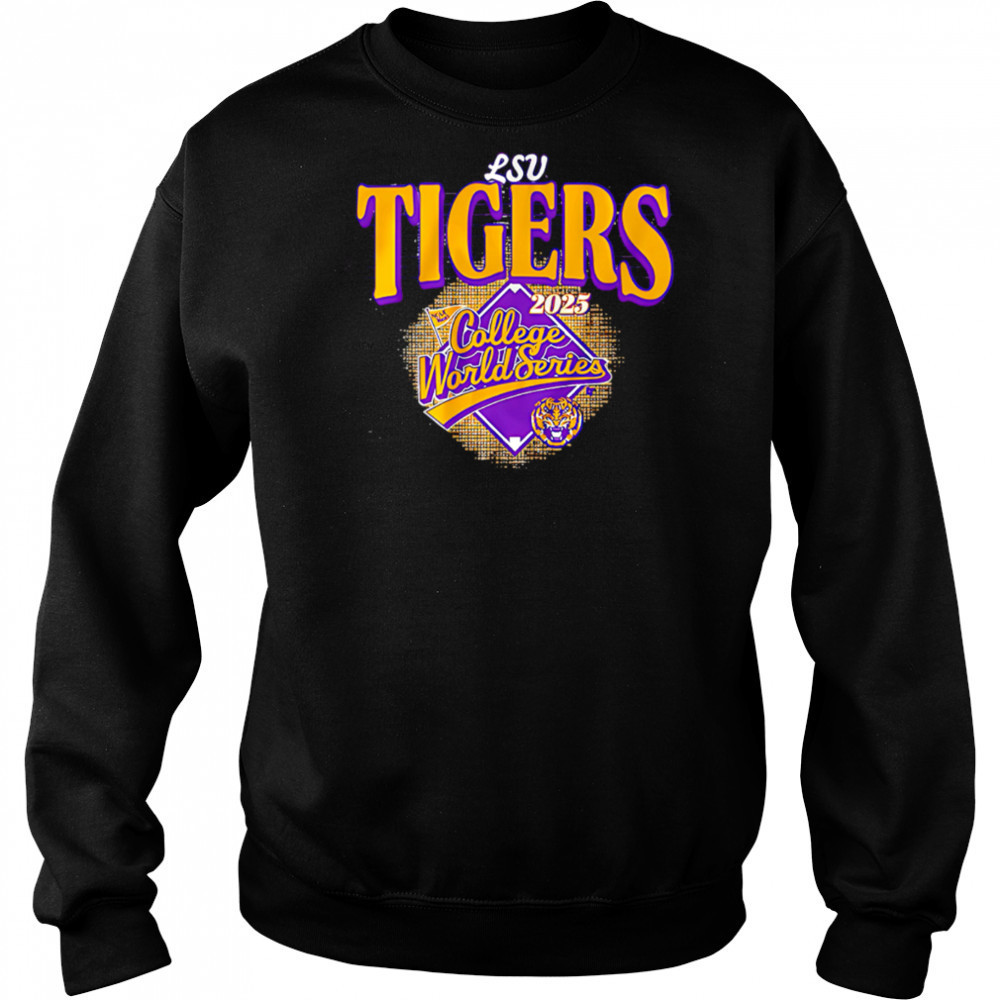 LSU Baseball 2025 College World Series art shirt Hoodie