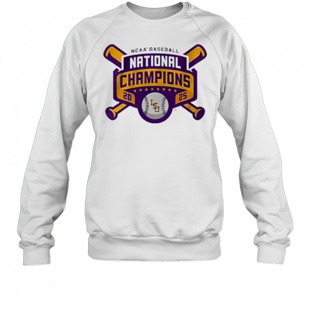 LSU Baseball 2025 National Champions Logo shirt Sweatshirt