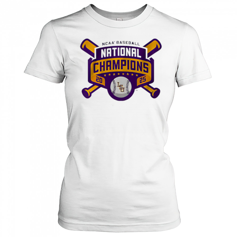 LSU Baseball 2025 National Champions Logo shirt Women's T-shirt
