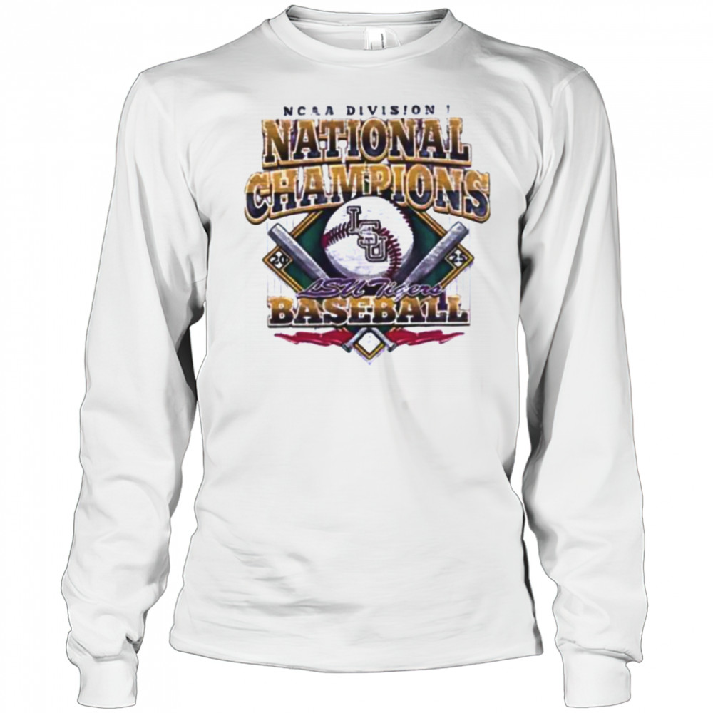 LSU Tigers 2025 NCAA Division I Baseball National Champions vintage shirt Long Sleeved