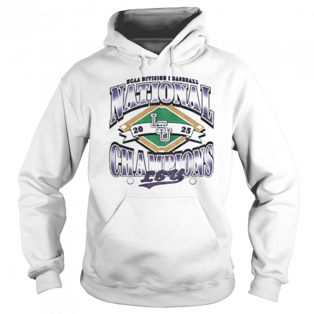 LSU Tigers NCAA Division I Baseball MLB National Champions in 2025 shirt Sweatshirt