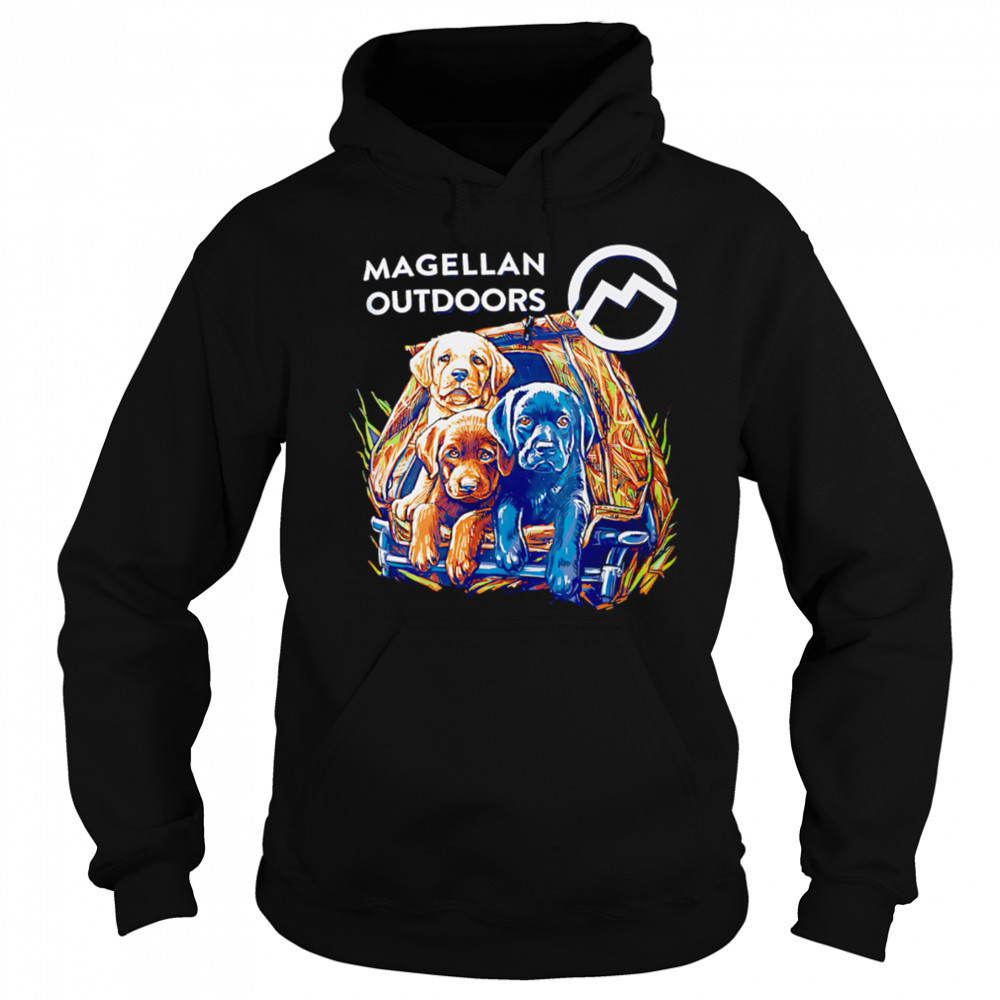 Magellan Outdoors Men’s Puppy Blind Dogs shirt Sweatshirt