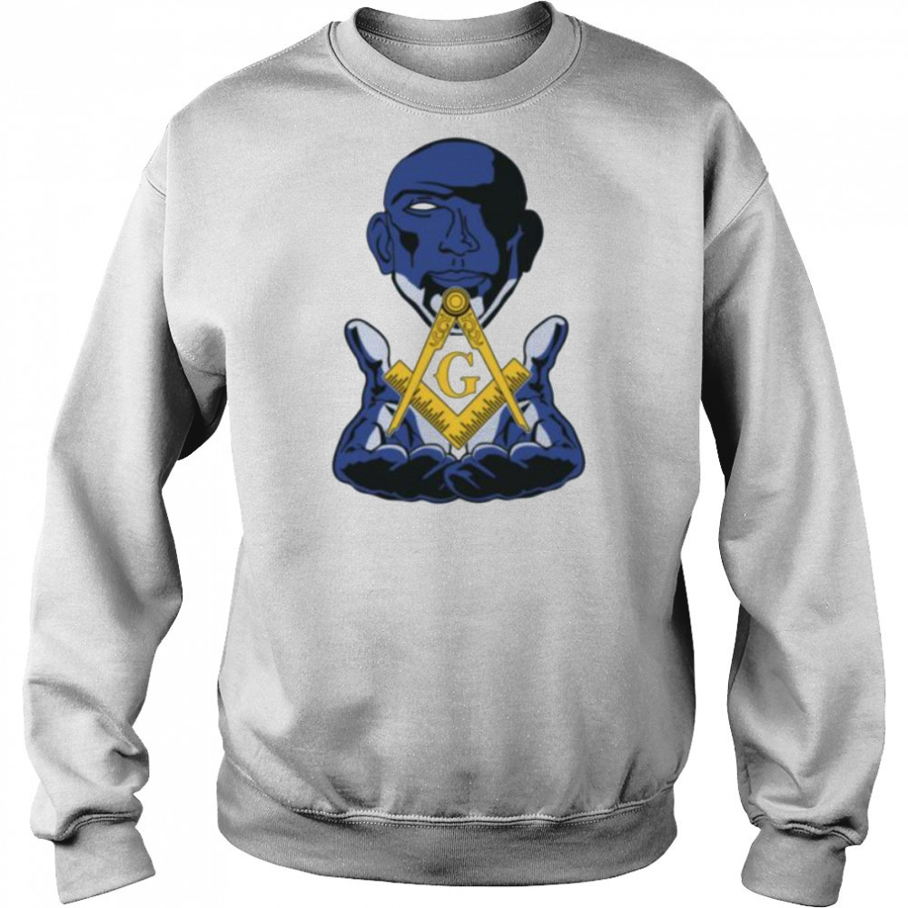 Mason Shadow Behold Square Compass Masonic Lodge Shirt Hoodie