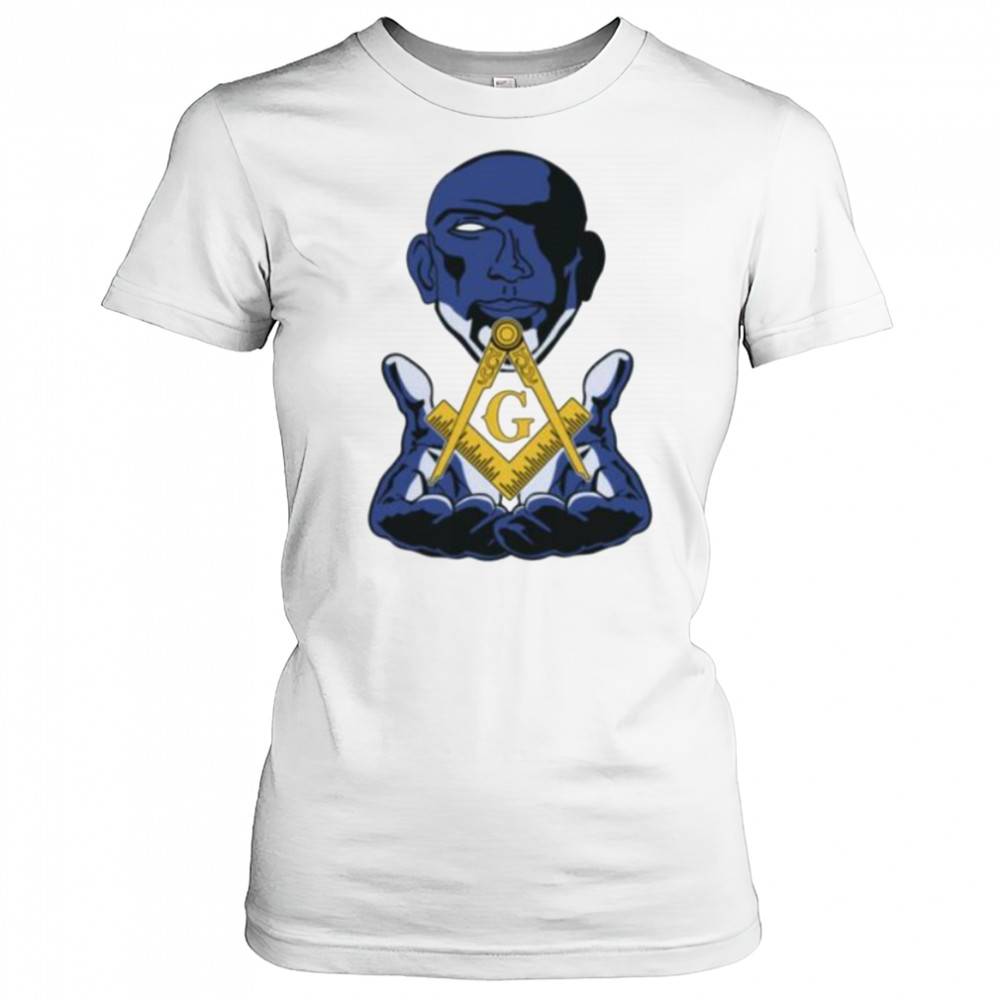 Mason Shadow Behold Square Compass Masonic Lodge Shirt Women's T-shirt