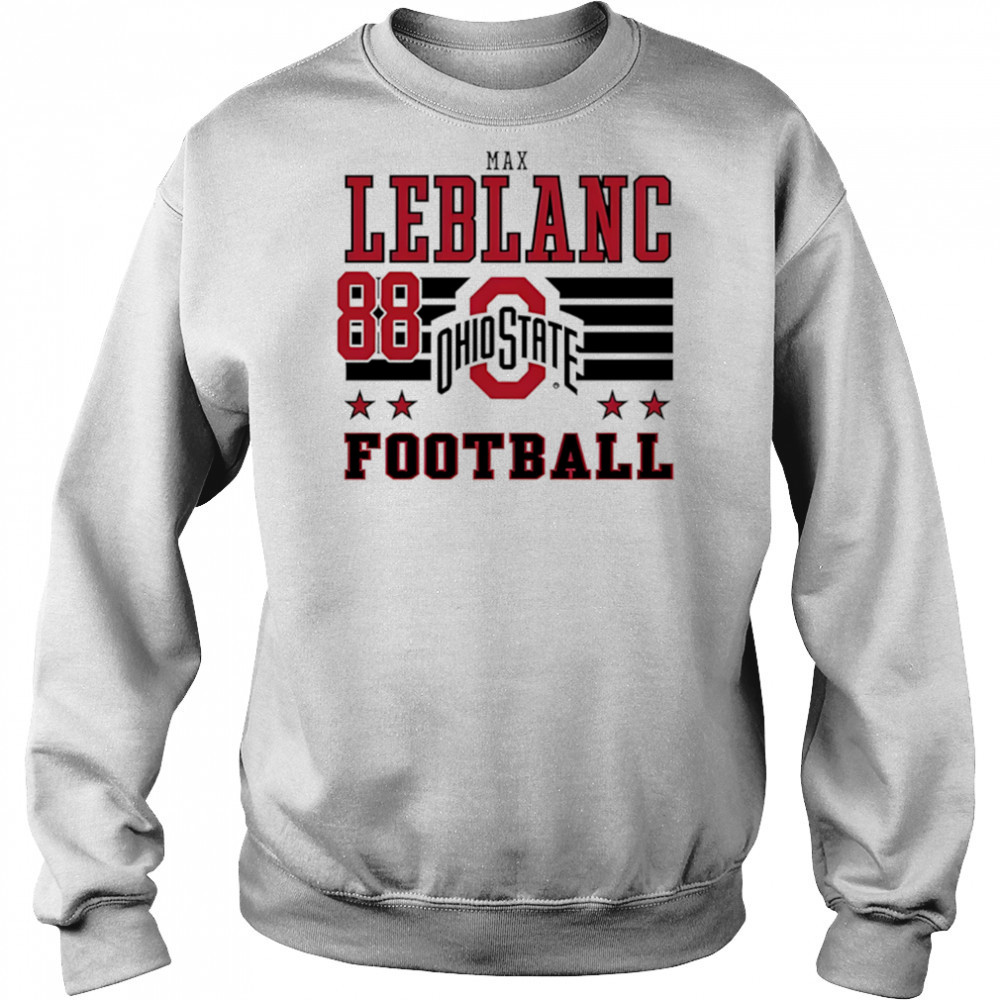 Max LeBlanc Ohio State Buckeyes Football 88 shirt Hoodie