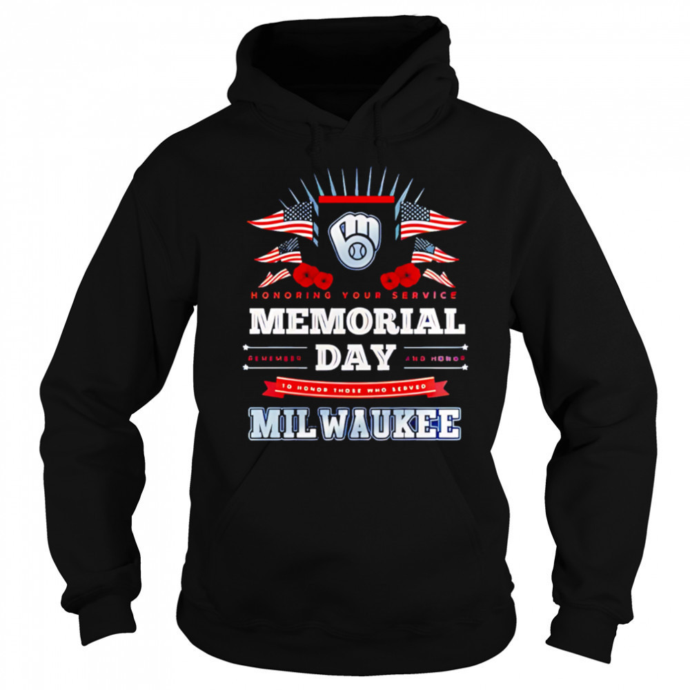Milwaukee Brewers MLB x Memorial Day Baseball shirt Sweatshirt