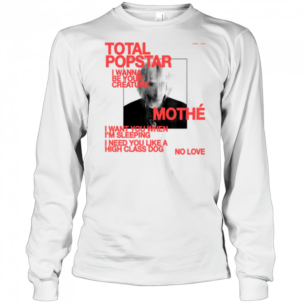 Mothe Claw White T-Shirt Long Sleeved