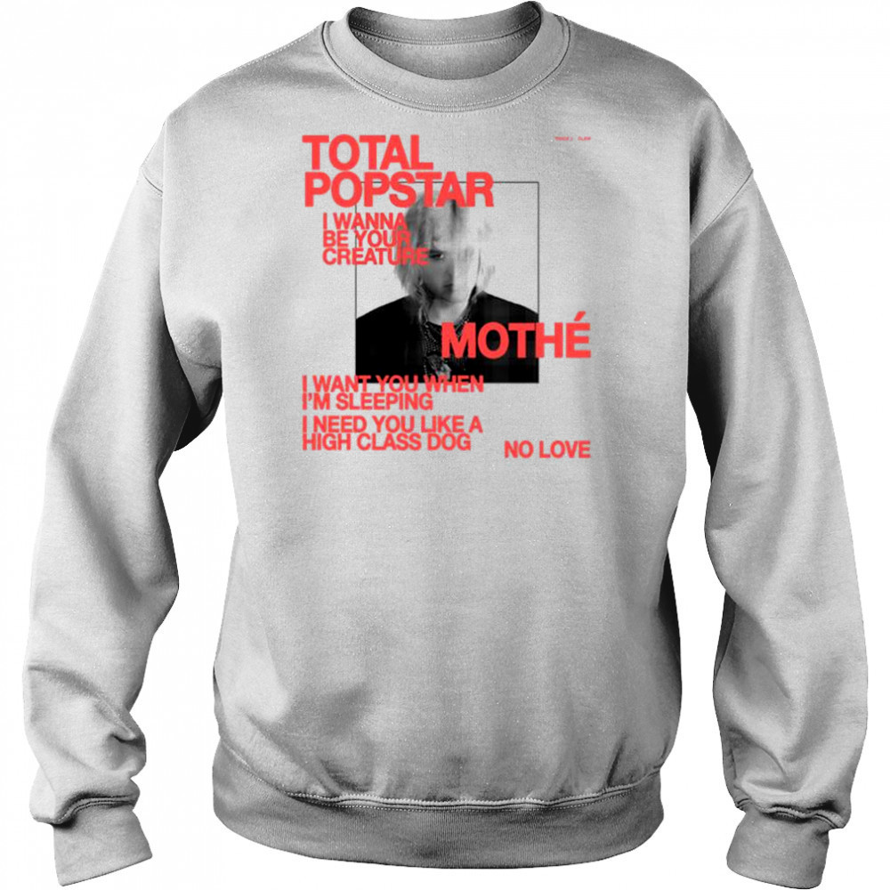 Mothe Claw White T-Shirt Hoodie