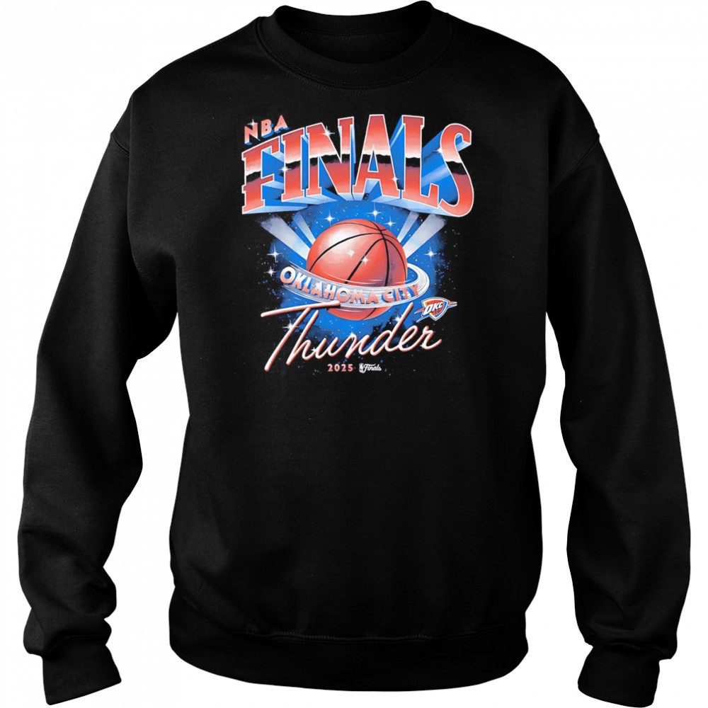 Okc Thunder 2025 NBA Finals Space basketball shirt Hoodie