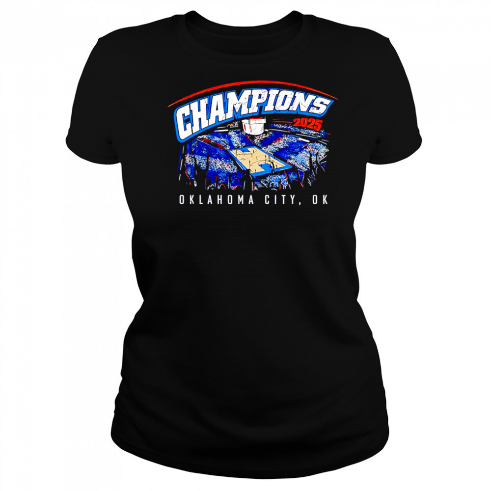 OKC Thunder Champions 2025 stadium shirt Women's T-shirt