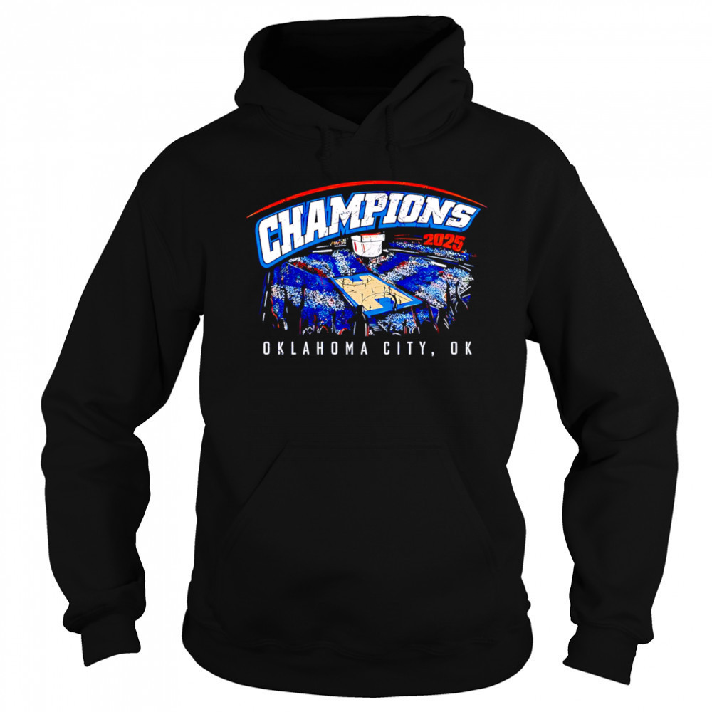 OKC Thunder Champions 2025 stadium shirt Sweatshirt