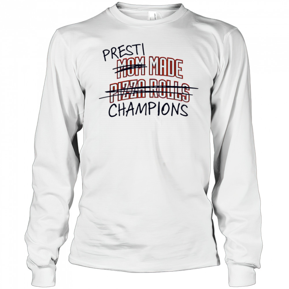 OKC Thunder presti made champions shirt Long Sleeved