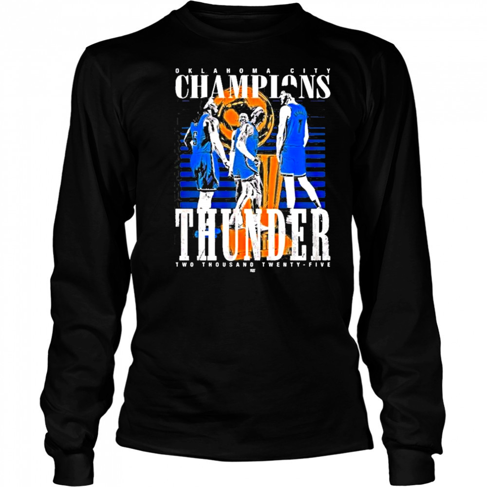 Oklahoma City Champions 2025 T-Shirt Long Sleeved