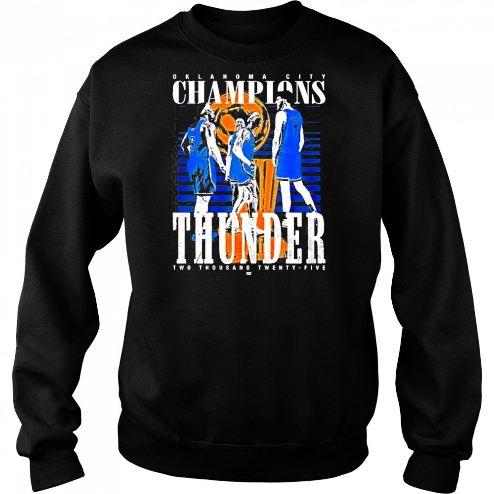 Oklahoma City Champions 2025 T-Shirt Hoodie