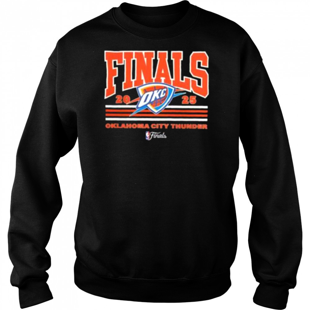 Oklahoma City Thunder 2025 Basketball NBA Finals Champions shirt Hoodie