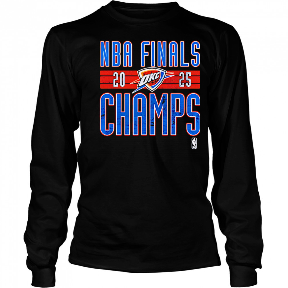 Oklahoma City Thunder 2025 Nba Champions OKC shirt Long Sleeved