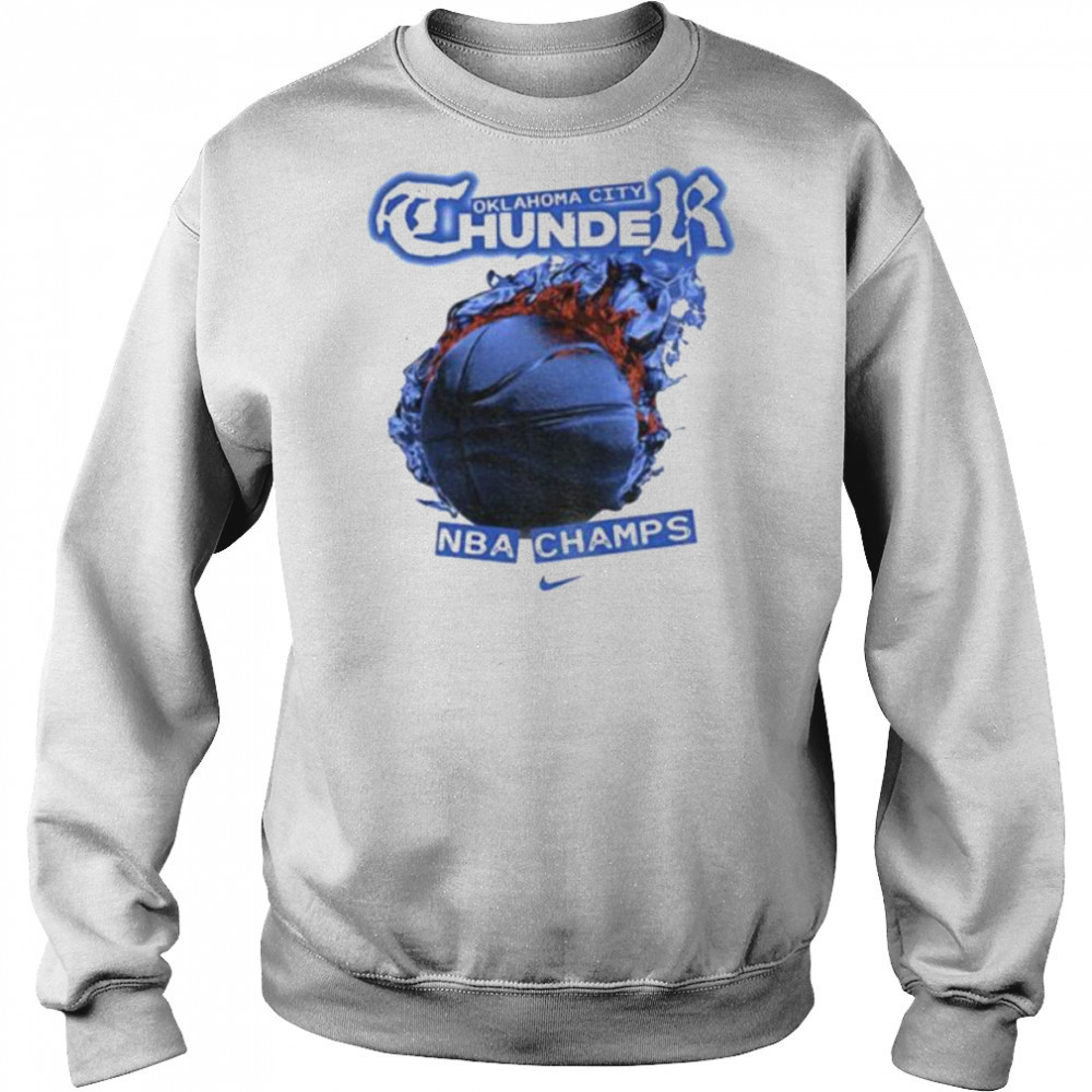Oklahoma City Thunder 2025 NBA Finals Champions shirt Hoodie