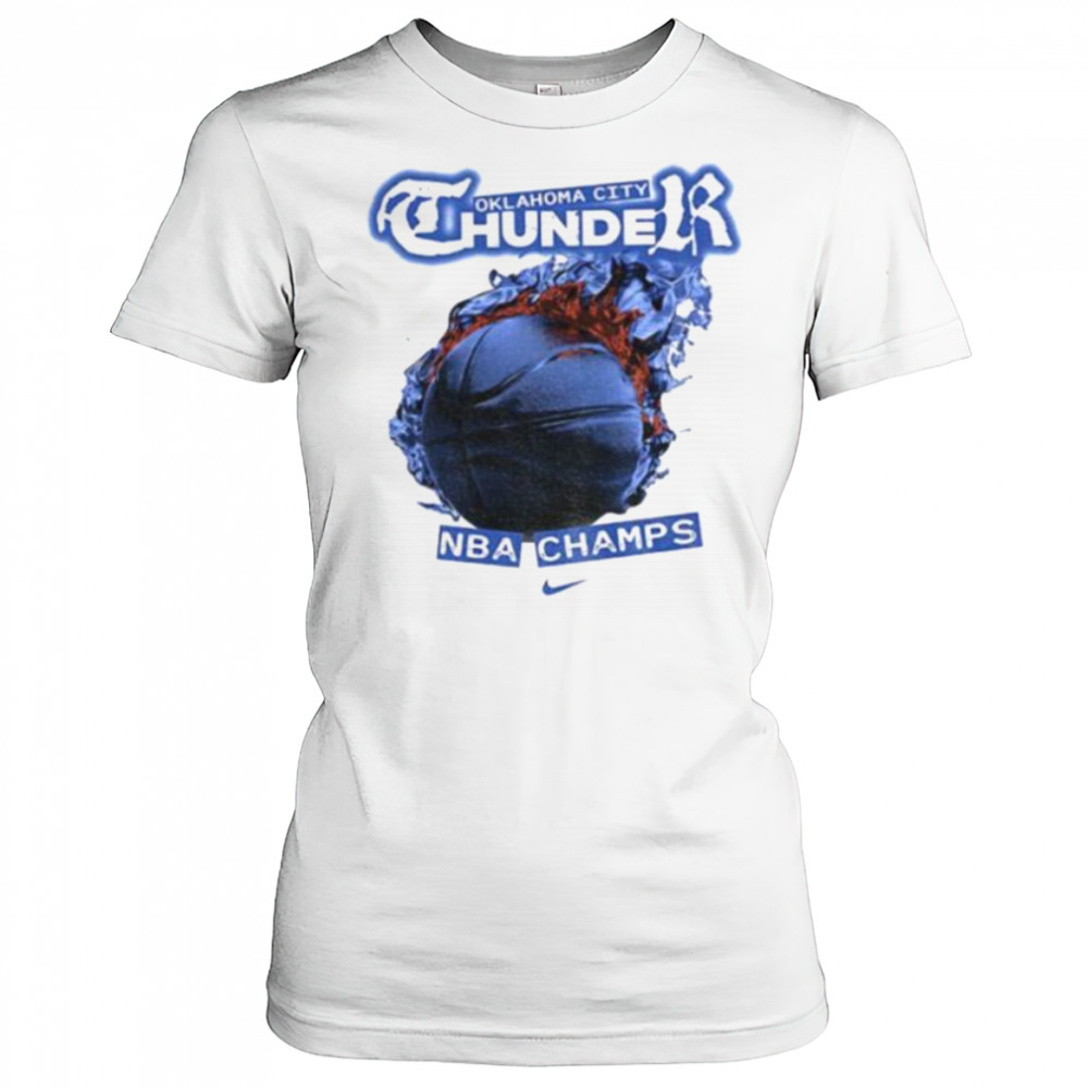 Oklahoma City Thunder 2025 NBA Finals Champions shirt Women's T-shirt