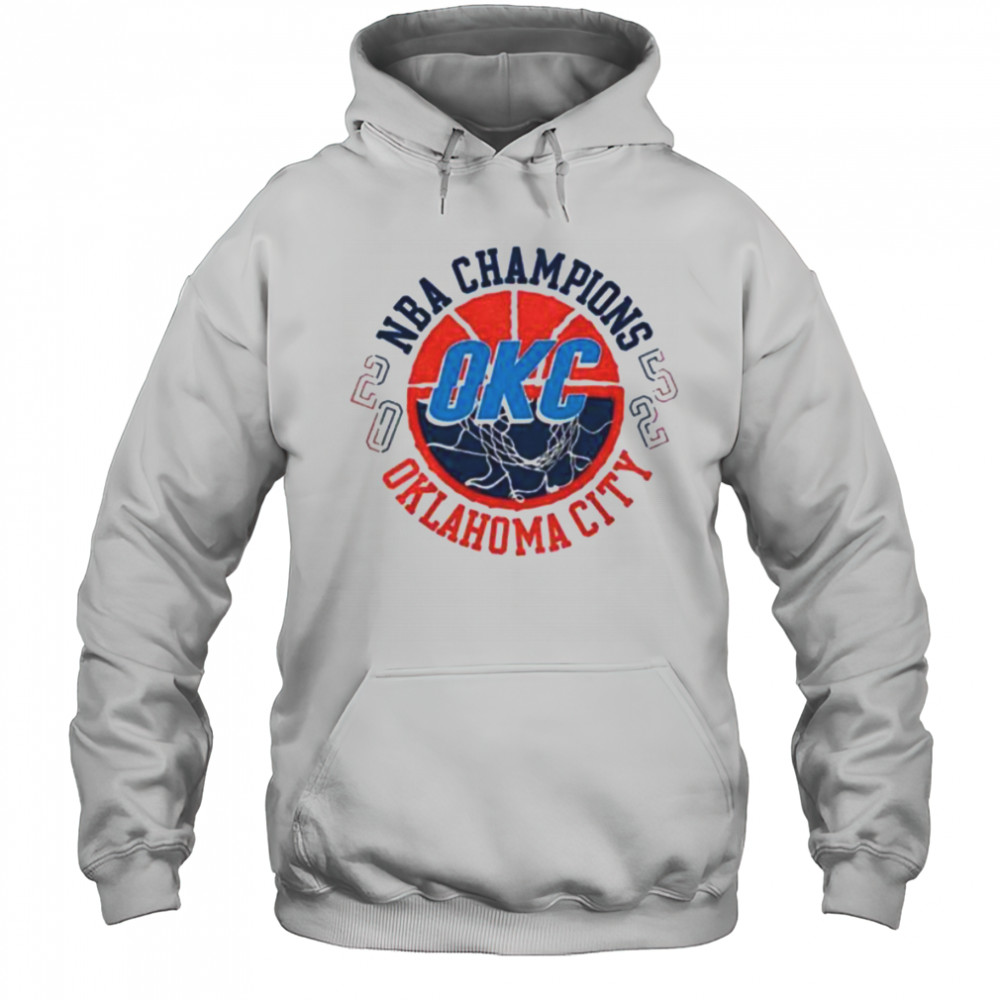 Oklahoma City Thunder Basketball 2025 NBA Finals Champions Tunnel Vision shirt Hoodie