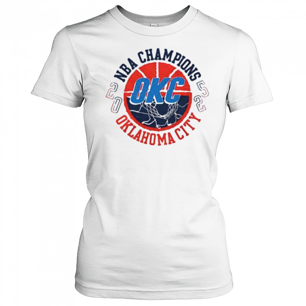 Oklahoma City Thunder Basketball 2025 NBA Finals Champions Tunnel Vision shirt Women's T-shirt