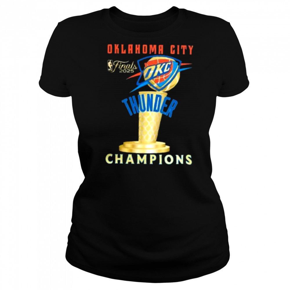 Oklahoma City Thunder Finals 2025 Champions shirt Women's T-shirt