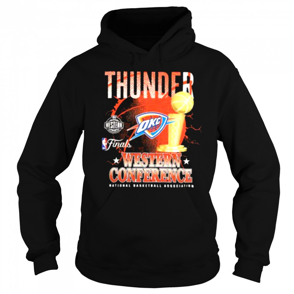 Oklahoma City Thunder NBA 2025 Western Conference Finals shirt Sweatshirt