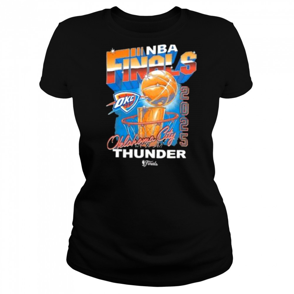 Oklahoma City Thunder NBA Finals 2025 retro shirt Women's T-shirt