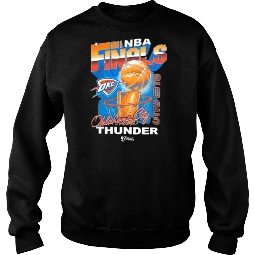 Oklahoma City Thunder NBA Finals 2025 retro shirt Hoodie