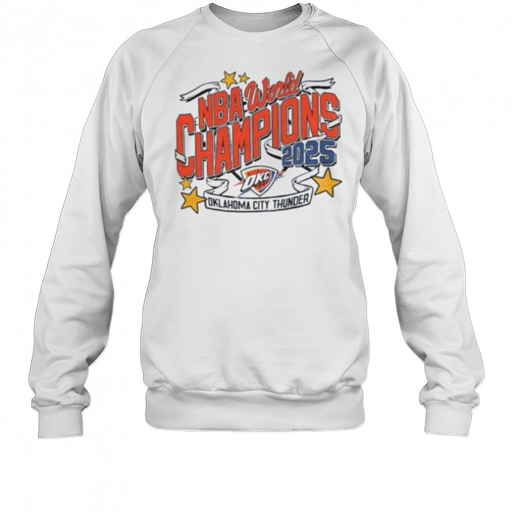 Oklahoma City Thunder NBA World Finals Champions 2025 vintage shirt Sweatshirt