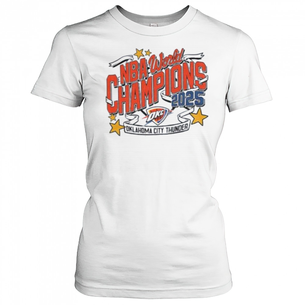 Oklahoma City Thunder NBA World Finals Champions 2025 vintage shirt Women's T-shirt