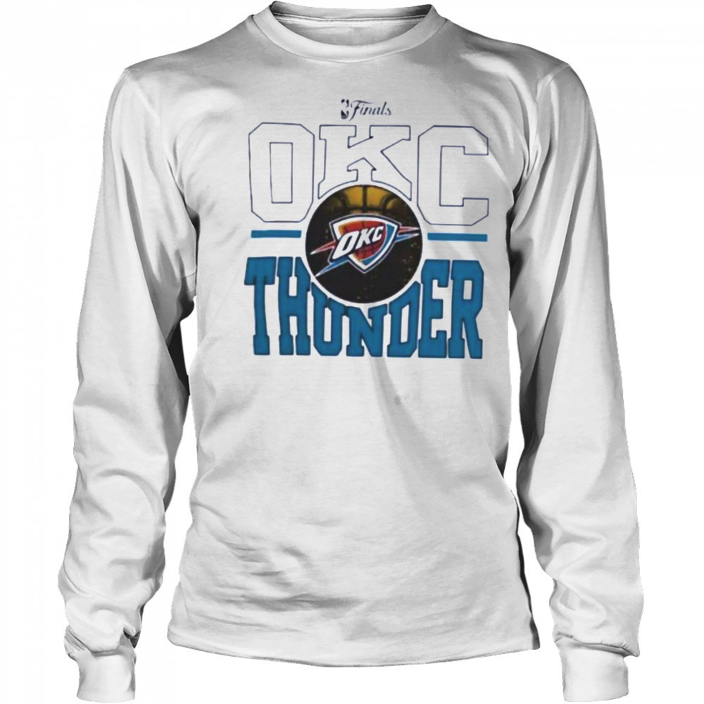 Oklahoma City Thunder Western Conference Champions 2025 T shirt Long Sleeved
