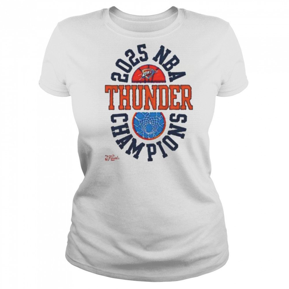 Oklahoma City Thunder Winner Basketball 2025 NBA Finals Champions shirt Women's T-shirt