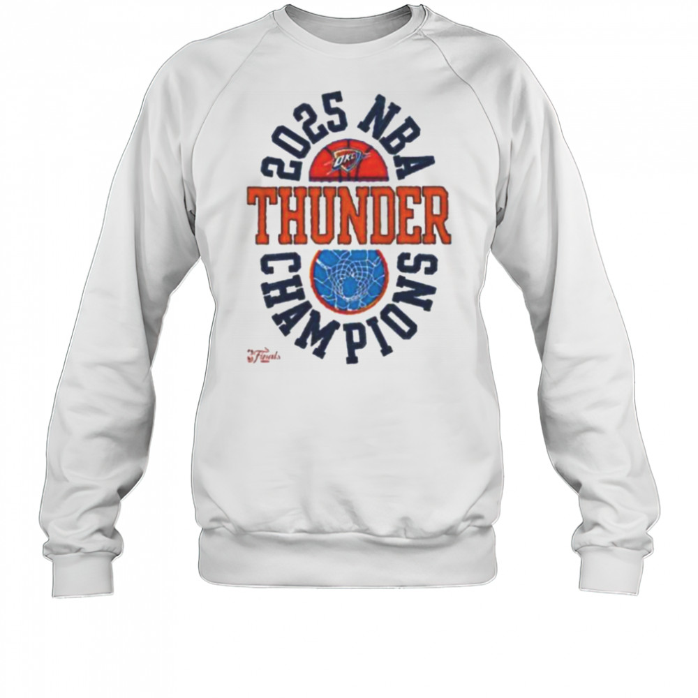 Oklahoma City Thunder Winner Basketball 2025 NBA Finals Champions shirt Sweatshirt