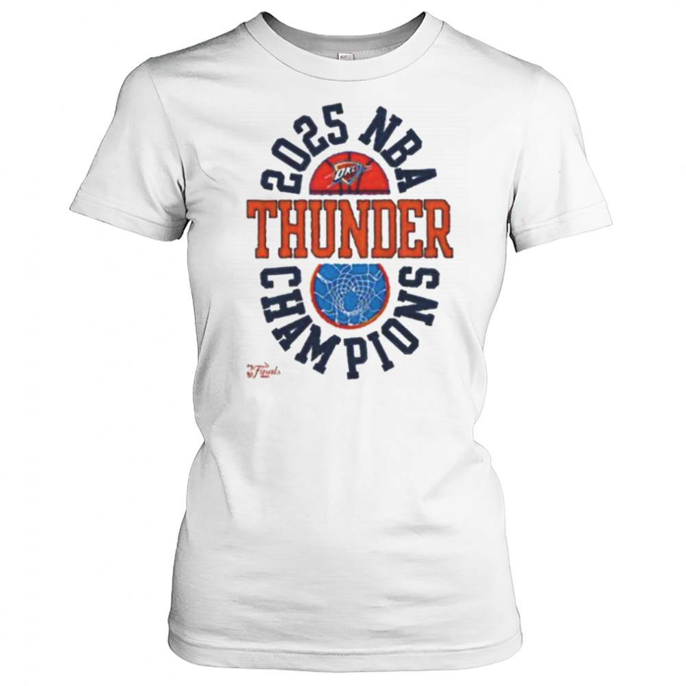 Oklahoma City Thunder Winner Basketball 2025 NBA Finals Champions shirt Women's T-shirt