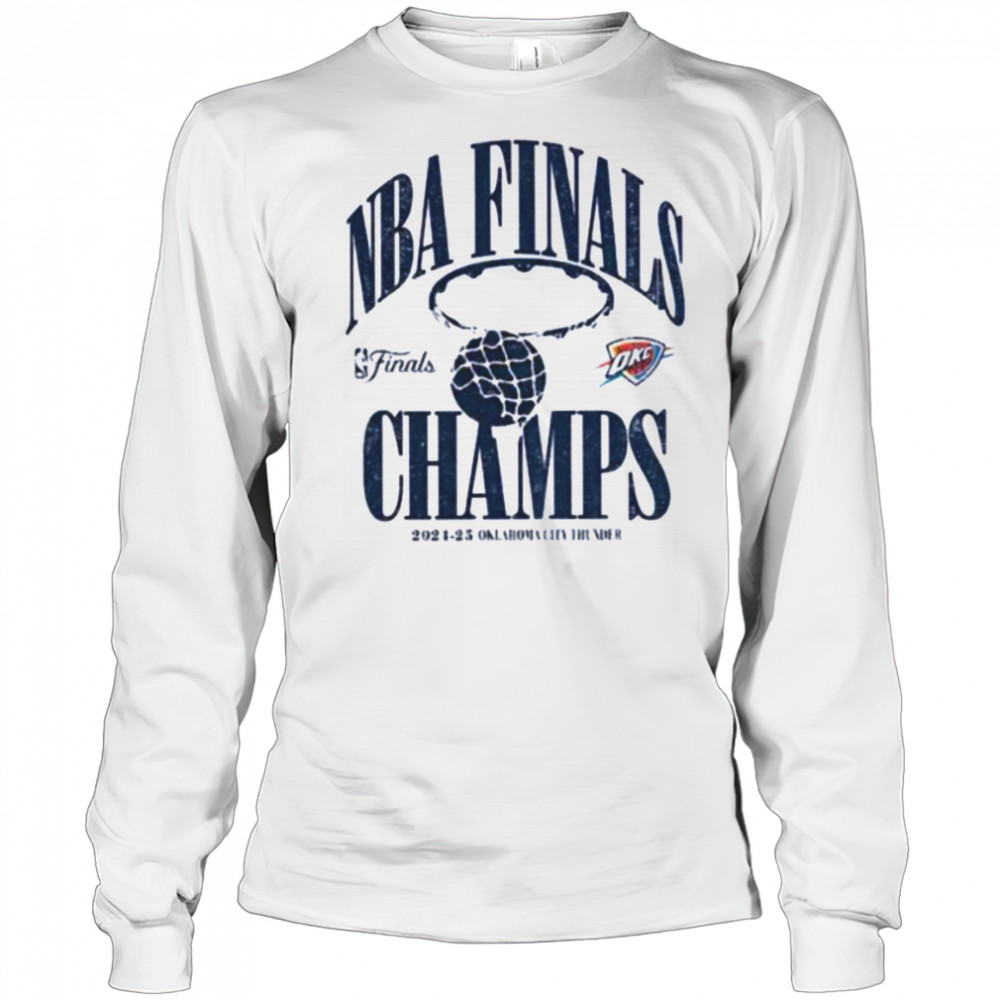 Oklahoma City Thunder Winner NBA Finals Champions 2025 vintage shirt Long Sleeved