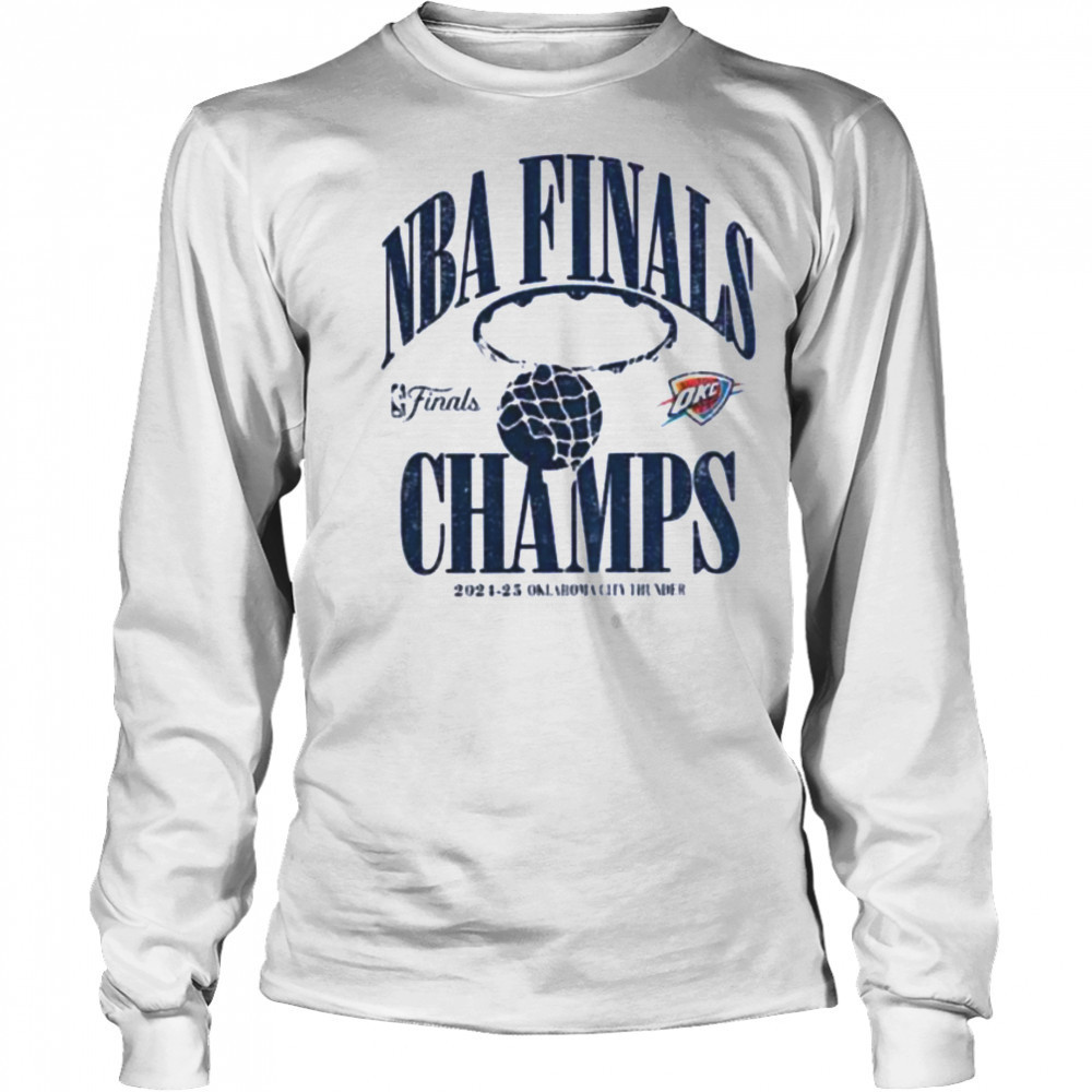 Oklahoma City Thunder Winner NBA Finals Champions 2025 vintage shirt Long Sleeved
