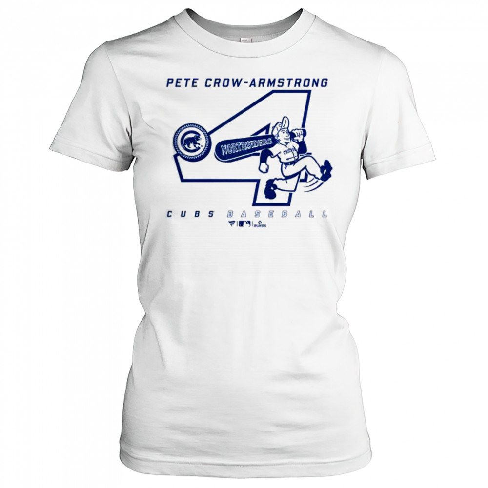 Pete Crow-Armstrong Chicago Cubs Graphic Player 4 T-Shirt Women's T-shirt