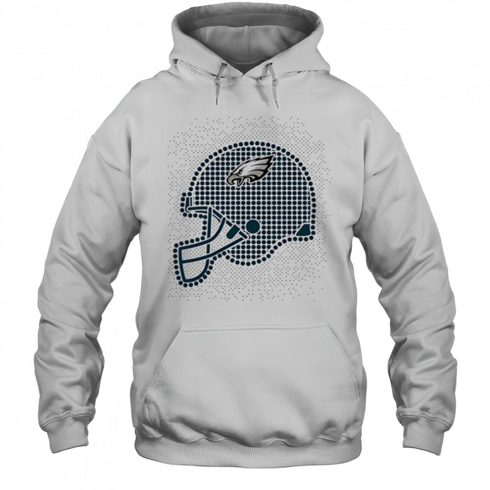 Philadelphia Eagles polka dots helmet shirt Hoodie