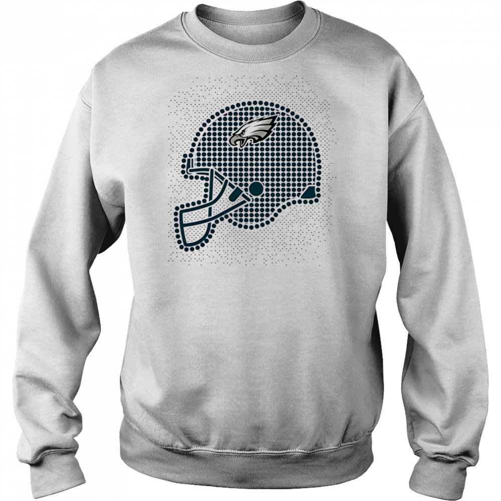 Philadelphia Eagles polka dots helmet shirt Hoodie