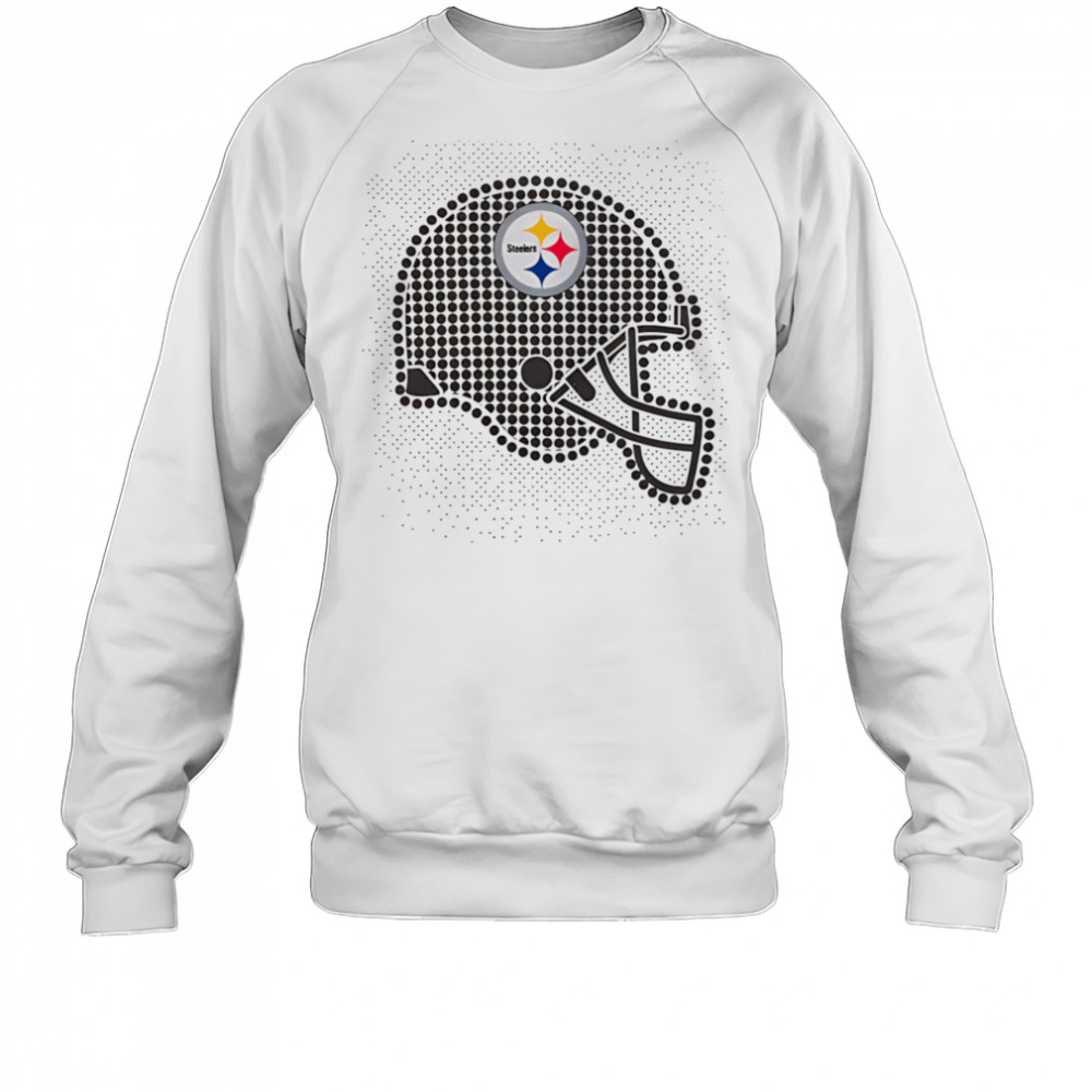 Pittsburgh Steelers polka dots helmet shirt Sweatshirt
