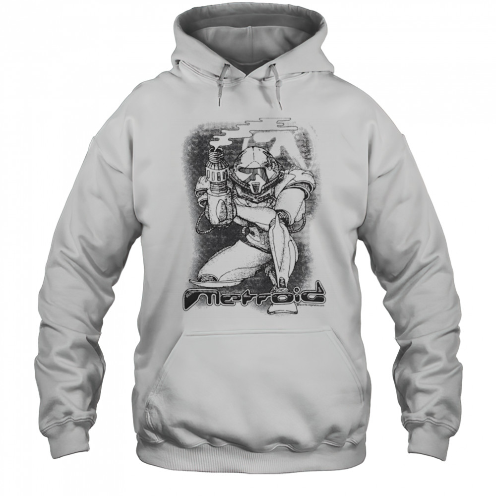 Samus Aran Metroid graphic shirt Hoodie