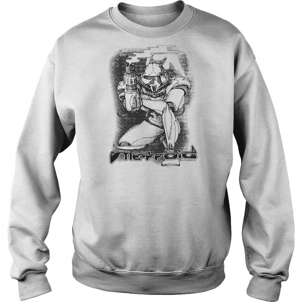 Samus Aran Metroid graphic shirt Hoodie