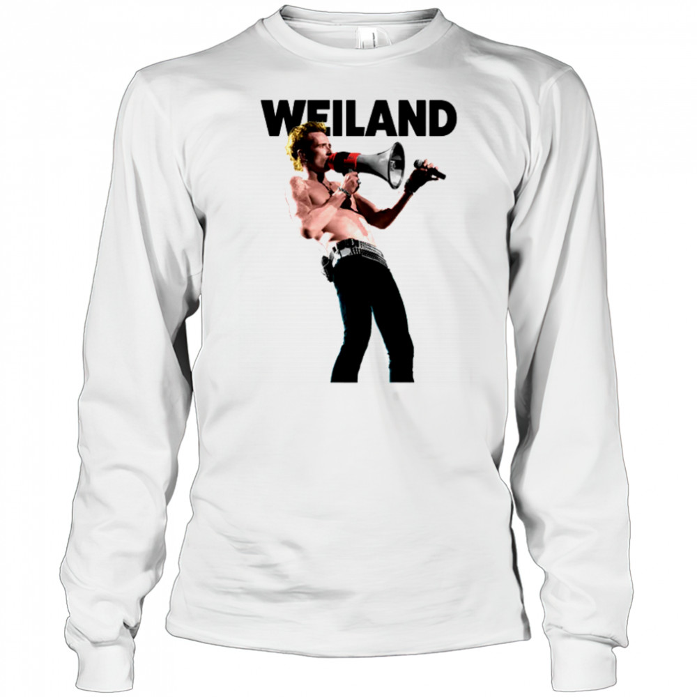 Scott Weiland Megaphone T-Shirt Long Sleeved