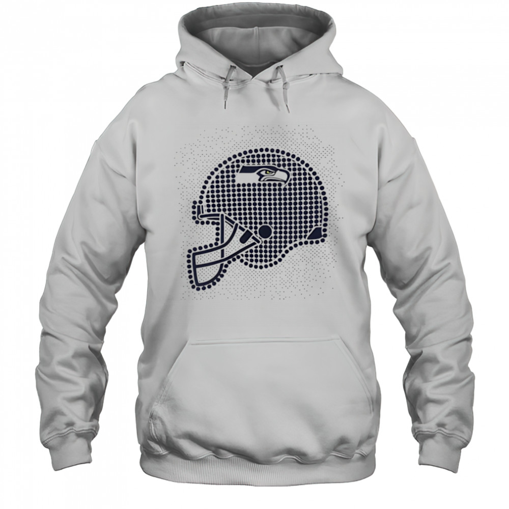 Seattle Seahawks polka dots helmet shirt Hoodie