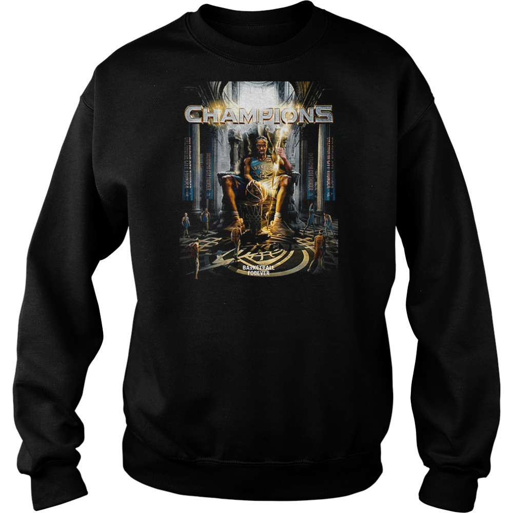 Shai Gilgeous Alexander King Oklahoma City Thunder Basketball 2025 NBA Finals shirt Hoodie